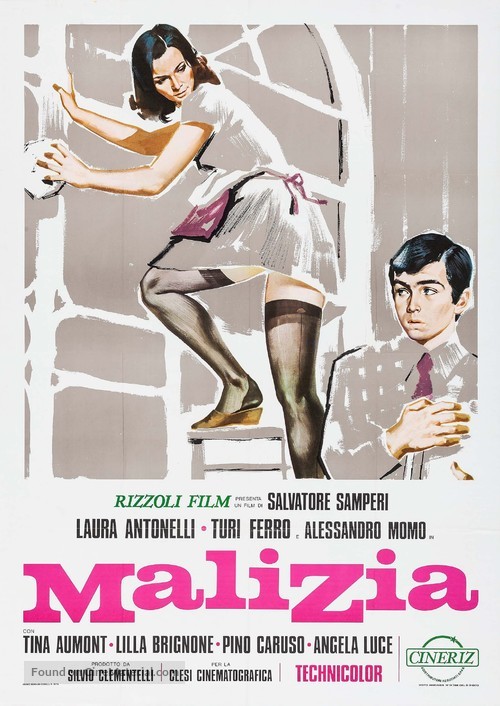 Malizia - Italian Movie Poster