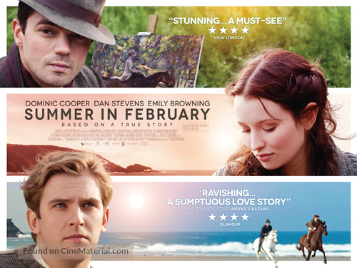 Summer in February - British Movie Poster