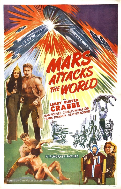 Mars Attacks the World - Movie Poster