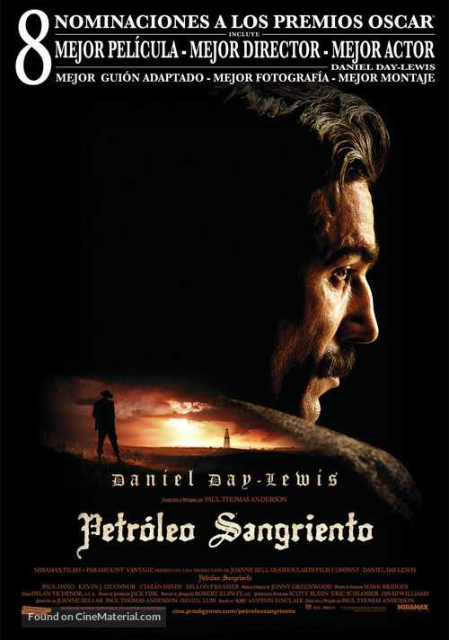 There Will Be Blood - Argentinian Movie Poster