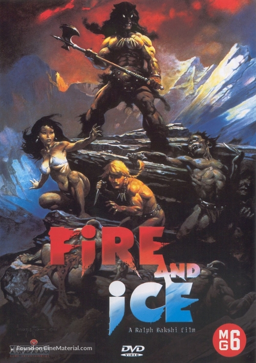 Fire and Ice - Dutch DVD movie cover