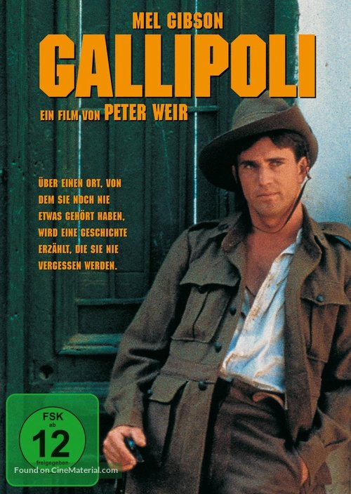 Gallipoli - German DVD movie cover