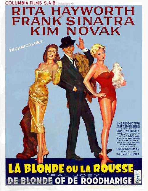 Pal Joey - Belgian Movie Poster