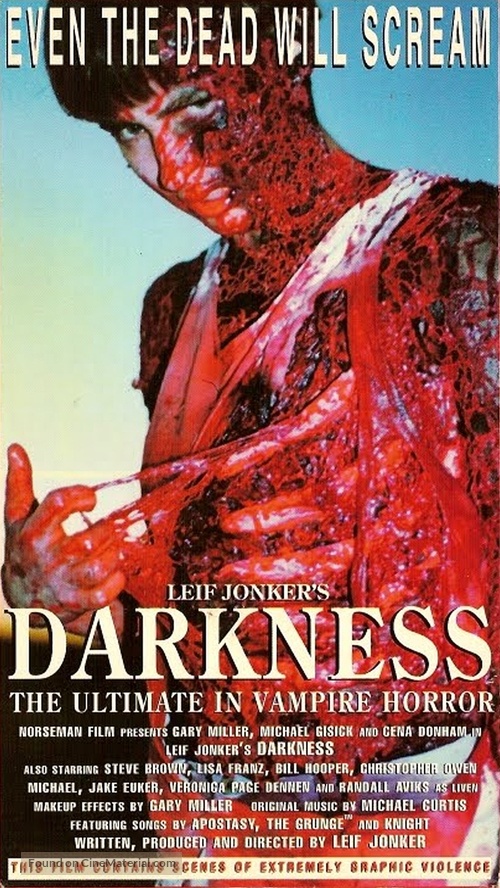 Darkness - VHS movie cover