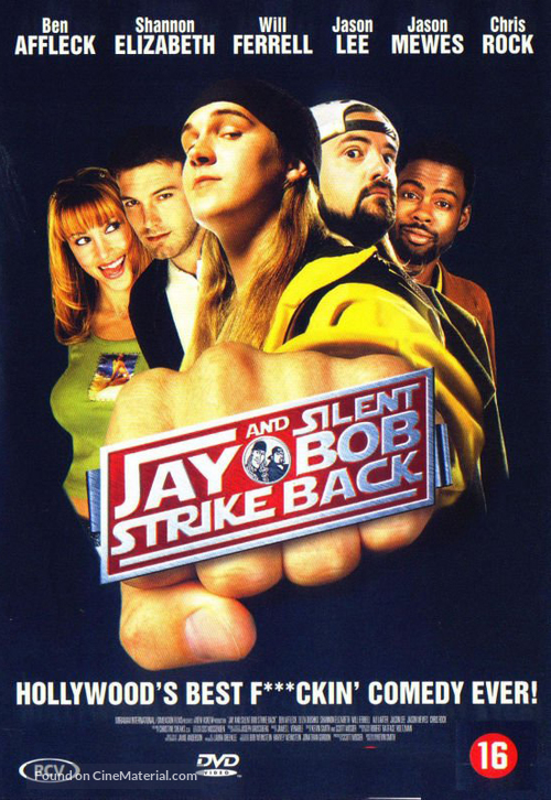 Jay And Silent Bob Strike Back - Dutch DVD movie cover