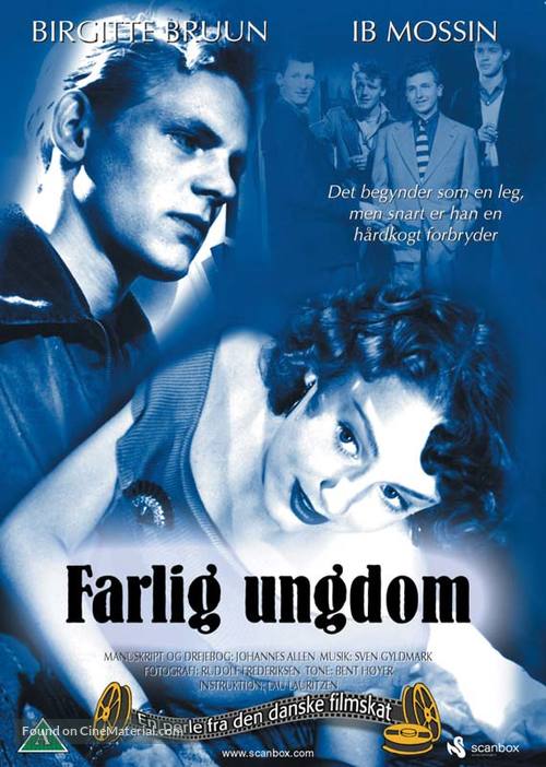 Farlig ungdom - Danish DVD movie cover