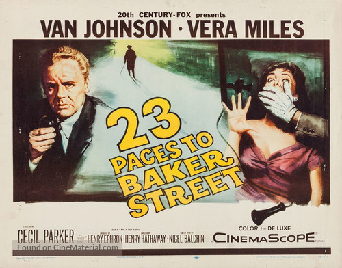 23 Paces to Baker Street - Movie Poster