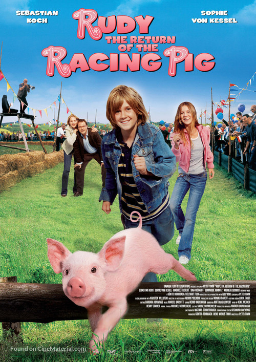 Rennschwein Rudi R&uuml;ssel 2 - British Movie Poster