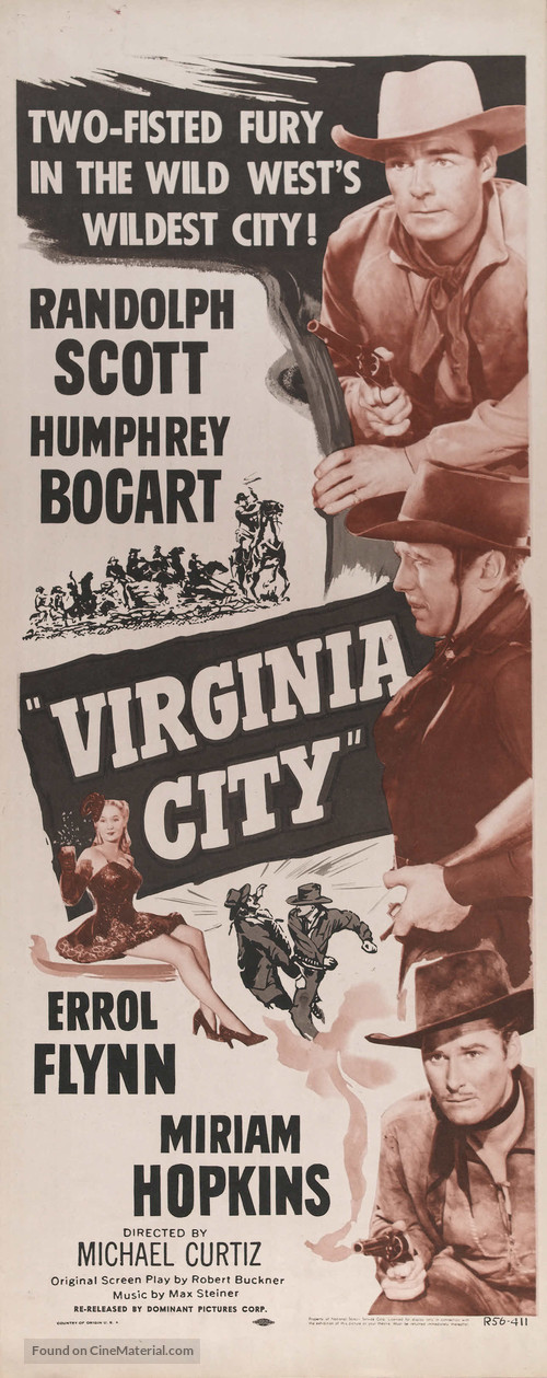 Virginia City - Movie Poster