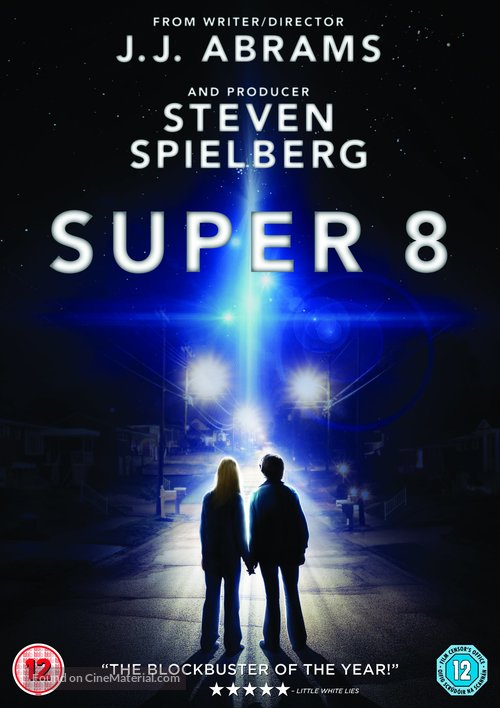 Super 8 - British DVD movie cover