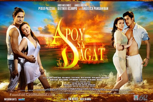 &quot;Apoy sa Dagat&quot; - Philippine Movie Poster