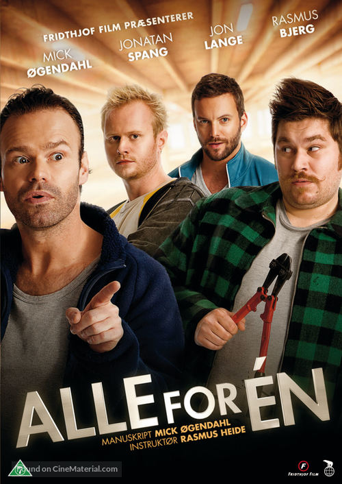 Alle for &eacute;n - Danish DVD movie cover