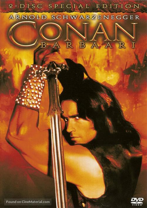 Conan The Barbarian - Finnish DVD movie cover