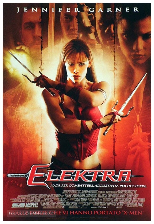 Elektra - Italian Movie Poster