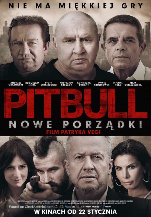 Pitbull - Polish Movie Poster