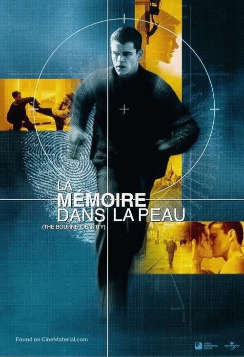 The Bourne Identity - French Movie Poster