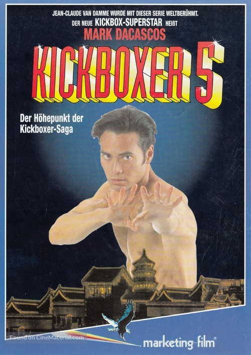 Kickboxer 5 - German Movie Poster