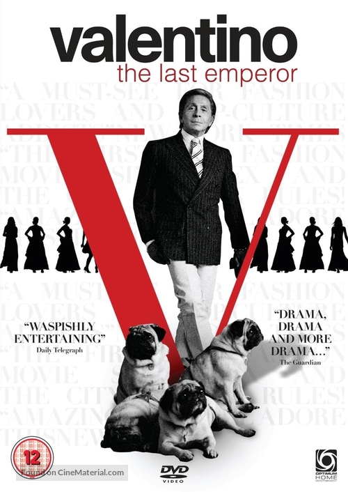 Valentino: The Last Emperor - British Movie Cover