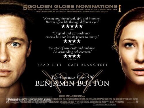 The Curious Case of Benjamin Button - For your consideration movie poster