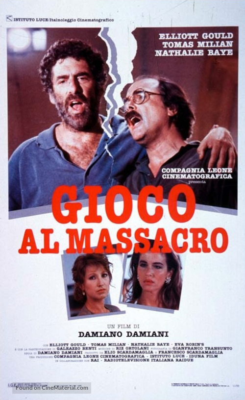 Gioco al massacro - Italian Movie Poster