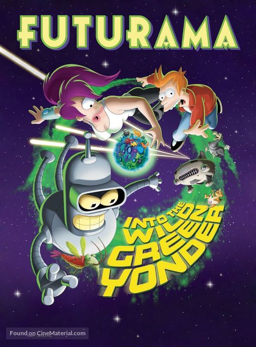 Futurama: Into the Wild Green Yonder - DVD movie cover