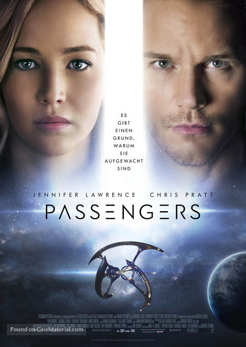 Passengers - German Movie Poster