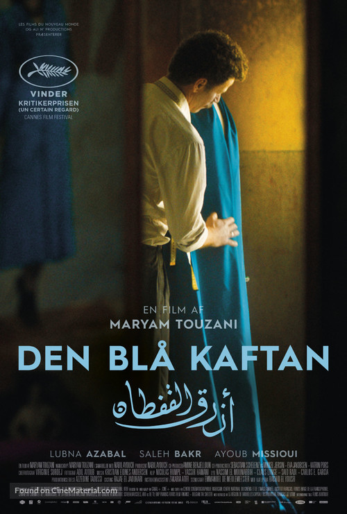 Le bleu du caftan - Danish Movie Poster