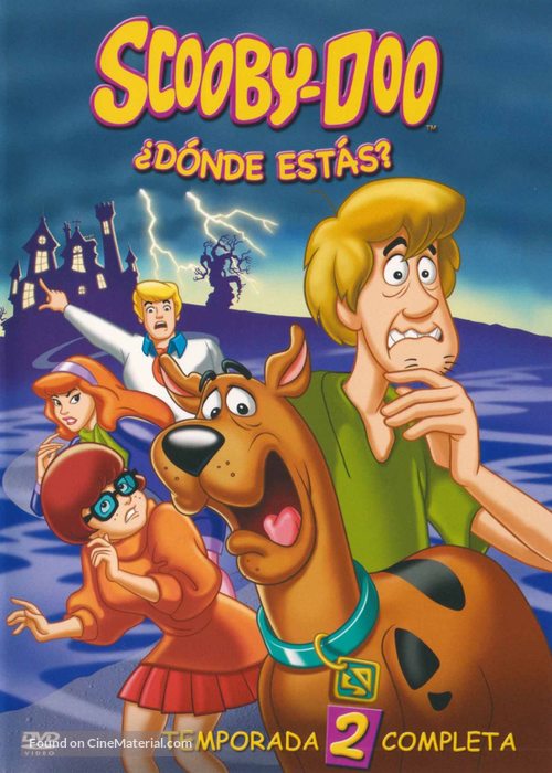 &quot;Scooby-Doo, Where Are You!&quot; - Spanish DVD movie cover