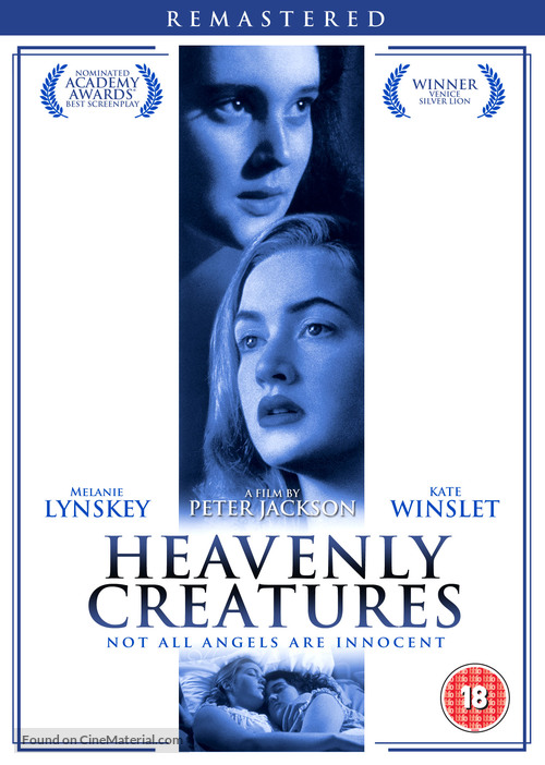 Heavenly Creatures - British DVD movie cover