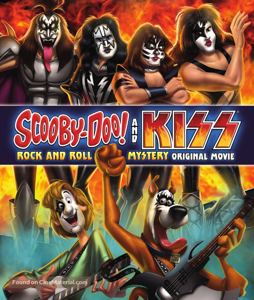 Scooby-Doo! And Kiss: Rock and Roll Mystery - Blu-Ray movie cover