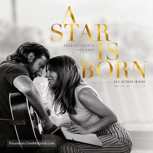 A Star Is Born - German Movie Poster