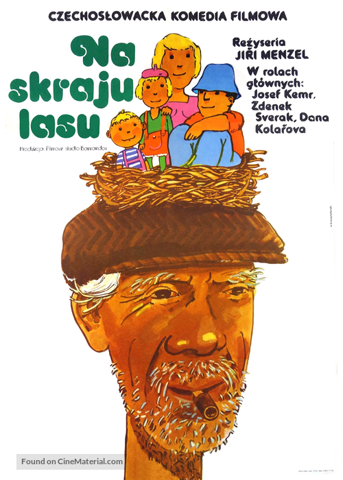 Na samote u lesa - Polish Movie Poster