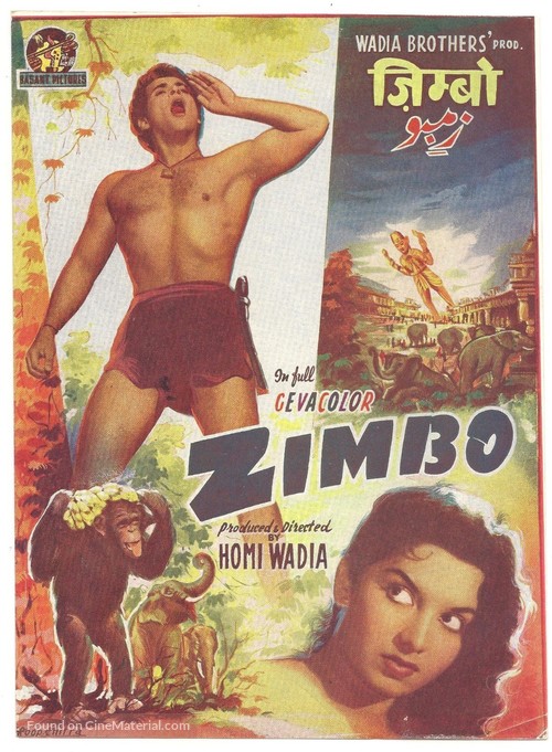 Zimbo - Indian Movie Poster