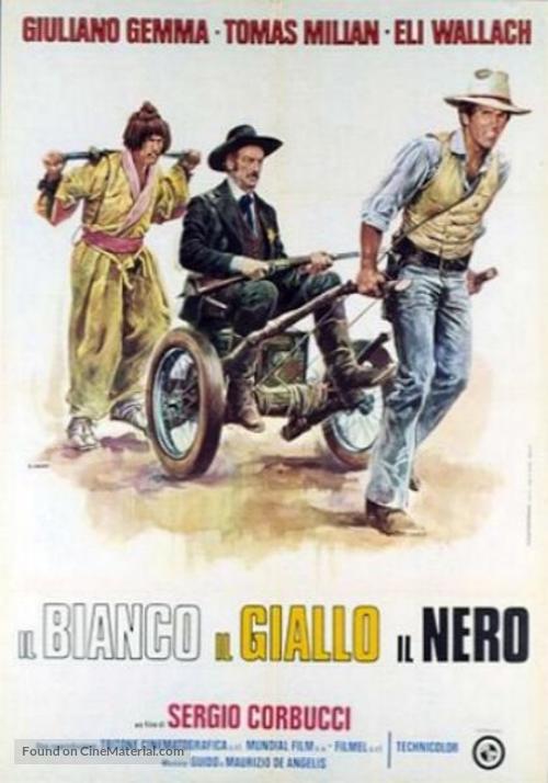Il bianco, il giallo, il nero - Italian Movie Poster