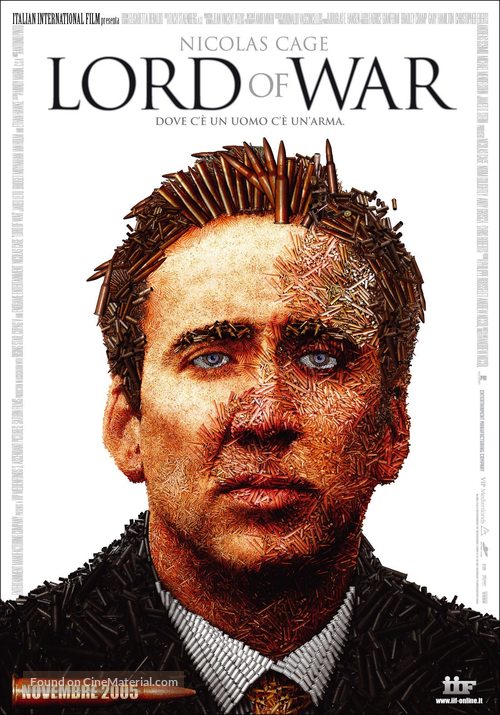 Lord of War - Italian Movie Poster