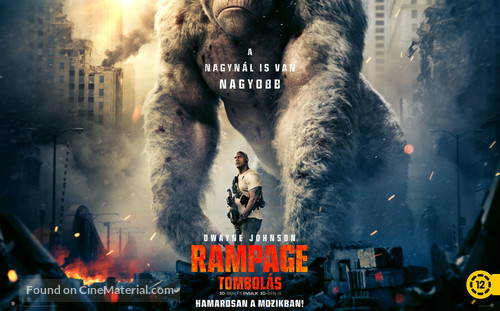 Rampage - Hungarian Movie Poster