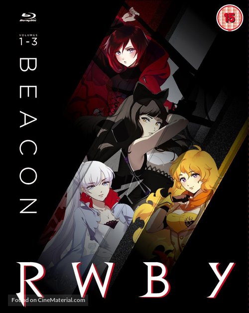 RWBY: Volume 1 - British Blu-Ray movie cover