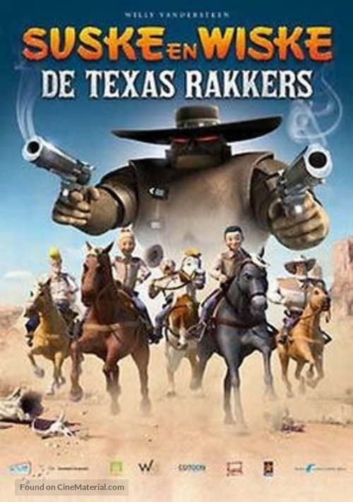 Suske en Wiske: De Texas rakkers - Belgian Movie Poster