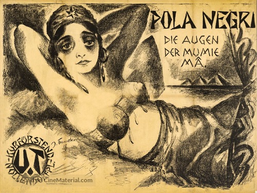 Augen der Mumie Ma, Die - German Movie Poster