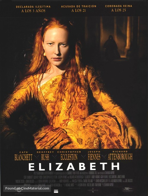 Elizabeth - Spanish Movie Poster