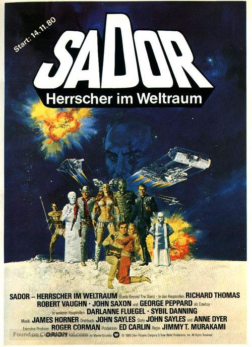 Battle Beyond the Stars - German Movie Poster