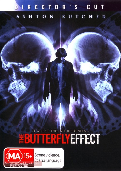 The Butterfly Effect - Australian DVD movie cover