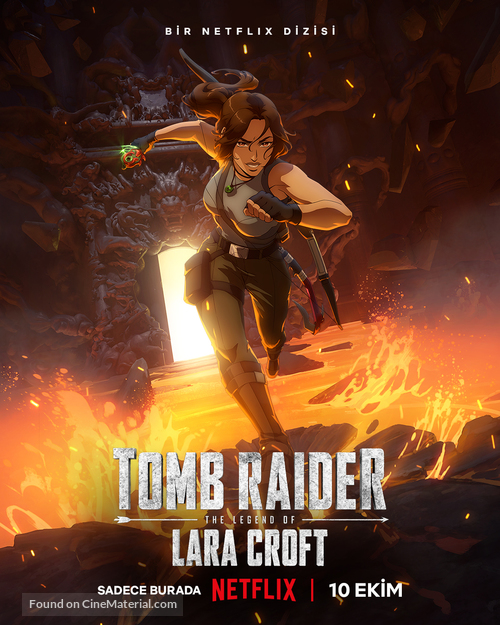 &quot;Tomb Raider: The Legend of Lara Croft&quot; - Turkish Movie Poster