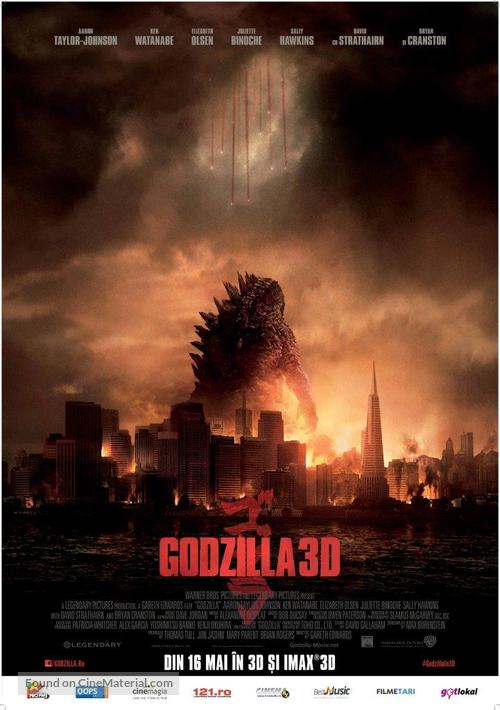 Godzilla - Romanian Movie Poster