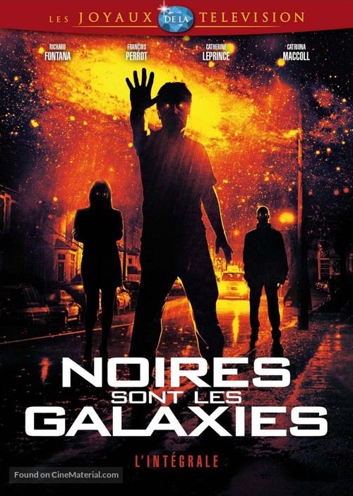 &quot;Noires sont les galaxies&quot; - French DVD movie cover