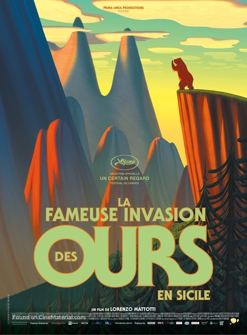 La fameuse invasion des ours en Sicile - French Movie Poster