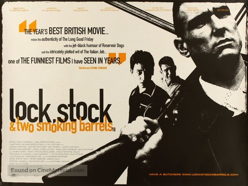 Lock Stock And Two Smoking Barrels - British Movie Poster