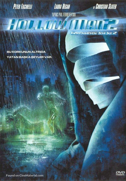 Hollow Man II - Turkish Movie Cover