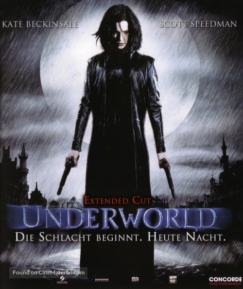 Underworld - German Blu-Ray movie cover