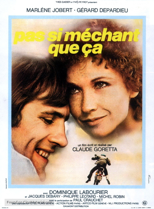 Pas si m&eacute;chant que &ccedil;a - French Movie Poster